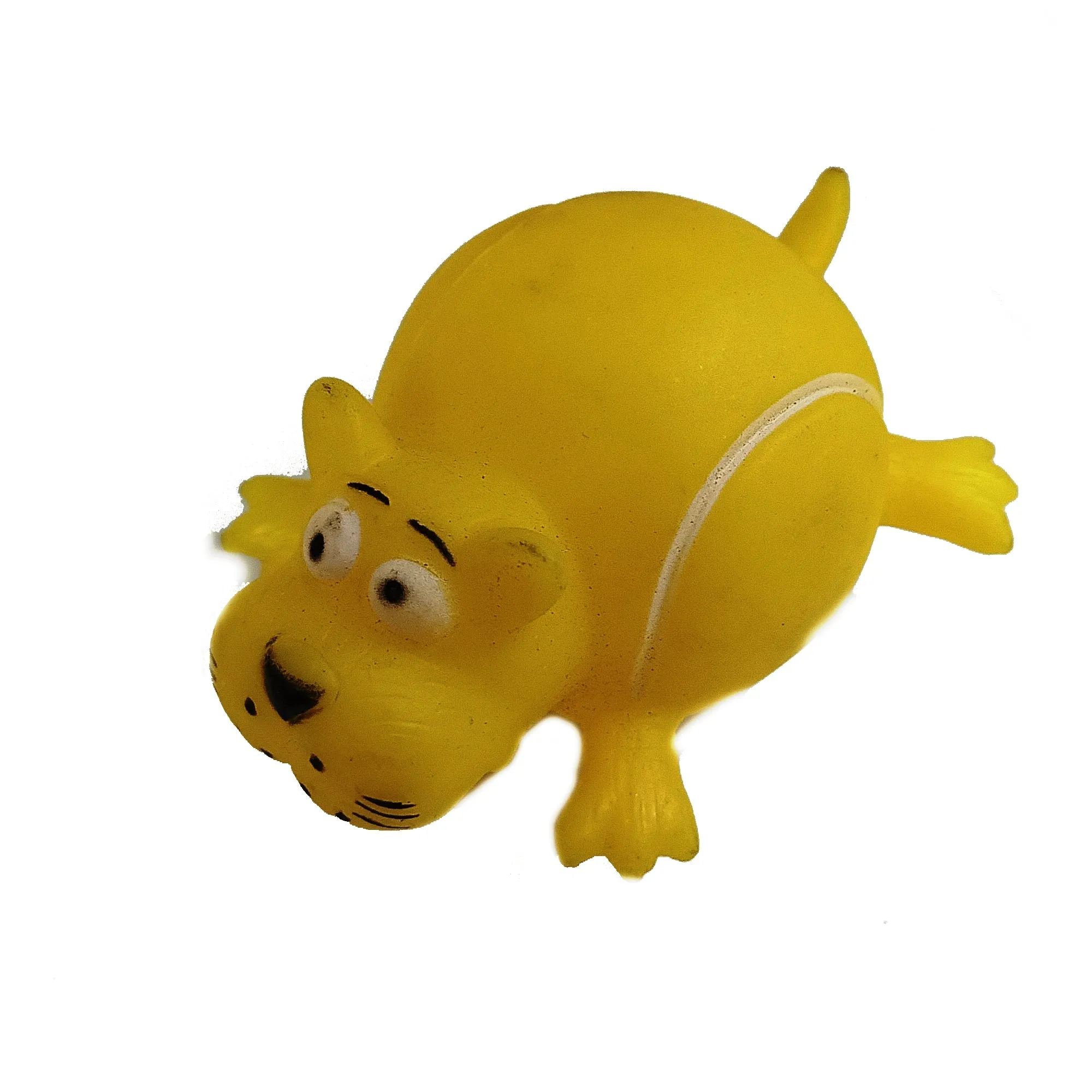 Furry Friend Rubber Squeaky Animal Toy for Dogs