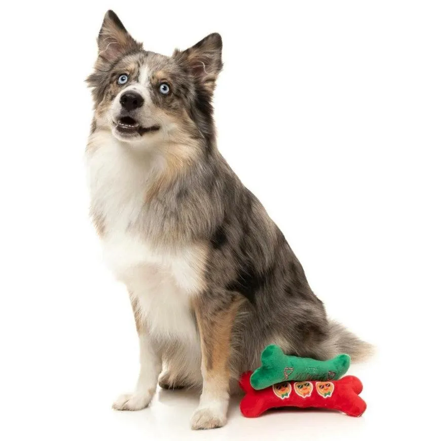 Fuzzyard | Merry Chrismutts-  2pk Bone Toy