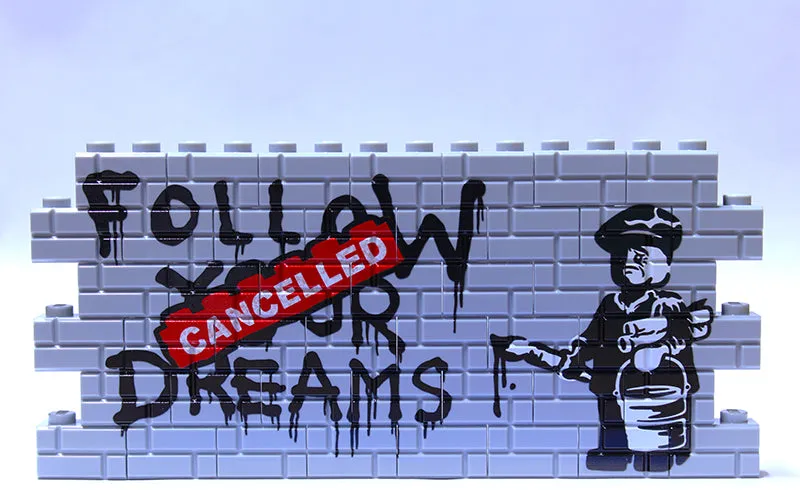 Graffiti Wall - Follow Your Dreams