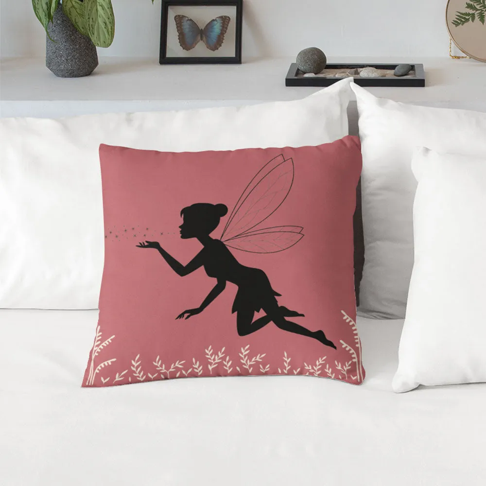 Graphic pink cushion covers