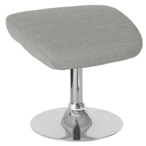 Gray Fabric Ottoman CH-162430-O-LTGY-FAB-GG