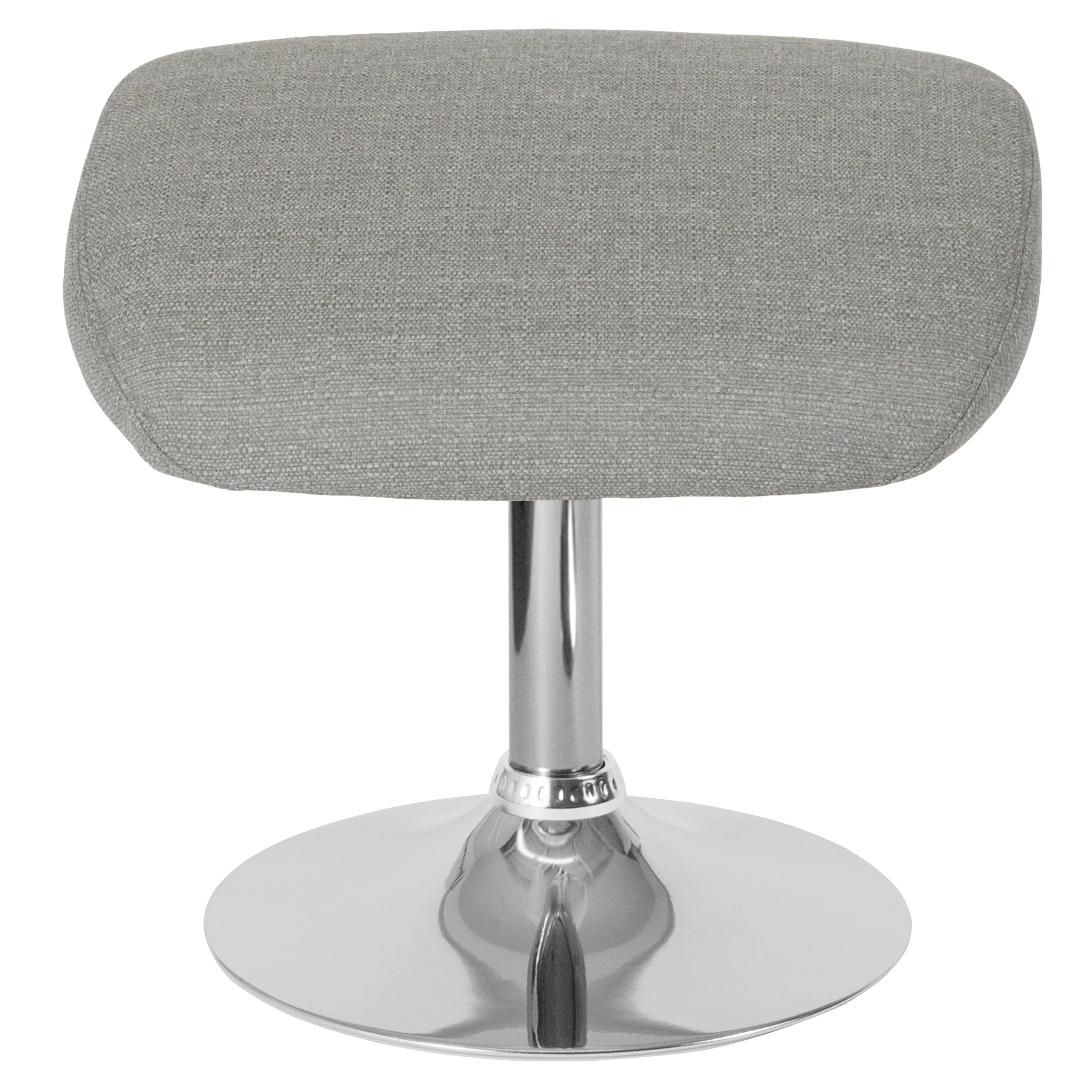 Gray Fabric Ottoman CH-162430-O-LTGY-FAB-GG