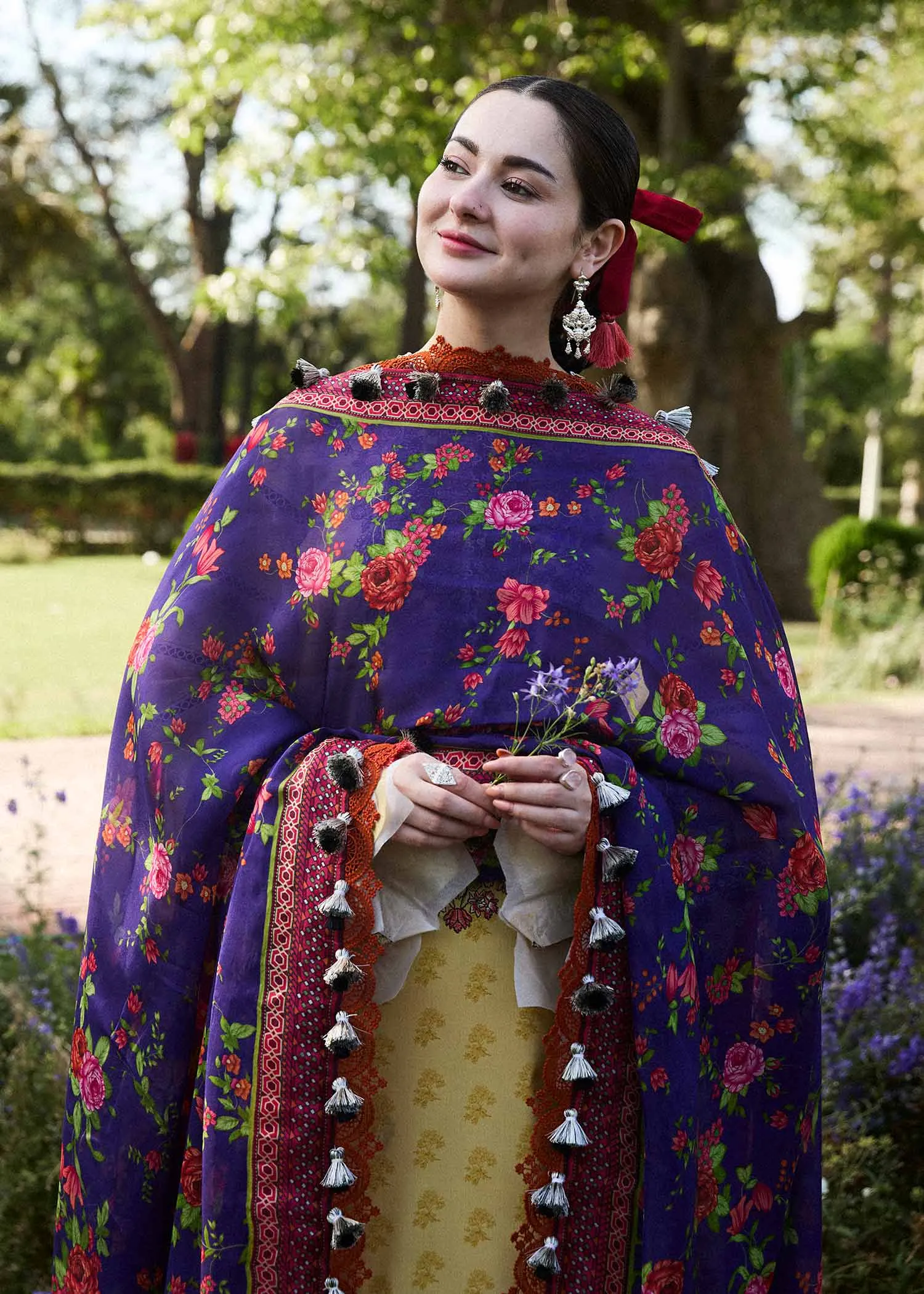 Hussain Rehar Spring/Summer Luxury Lawn – Opal