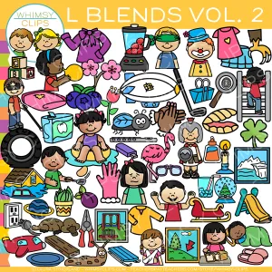L Blends Clip Art Volume Two