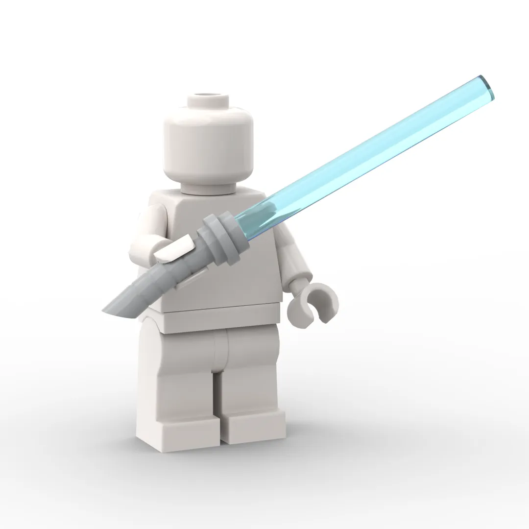 LEGO Minifigure Lightsaber [Curved]
