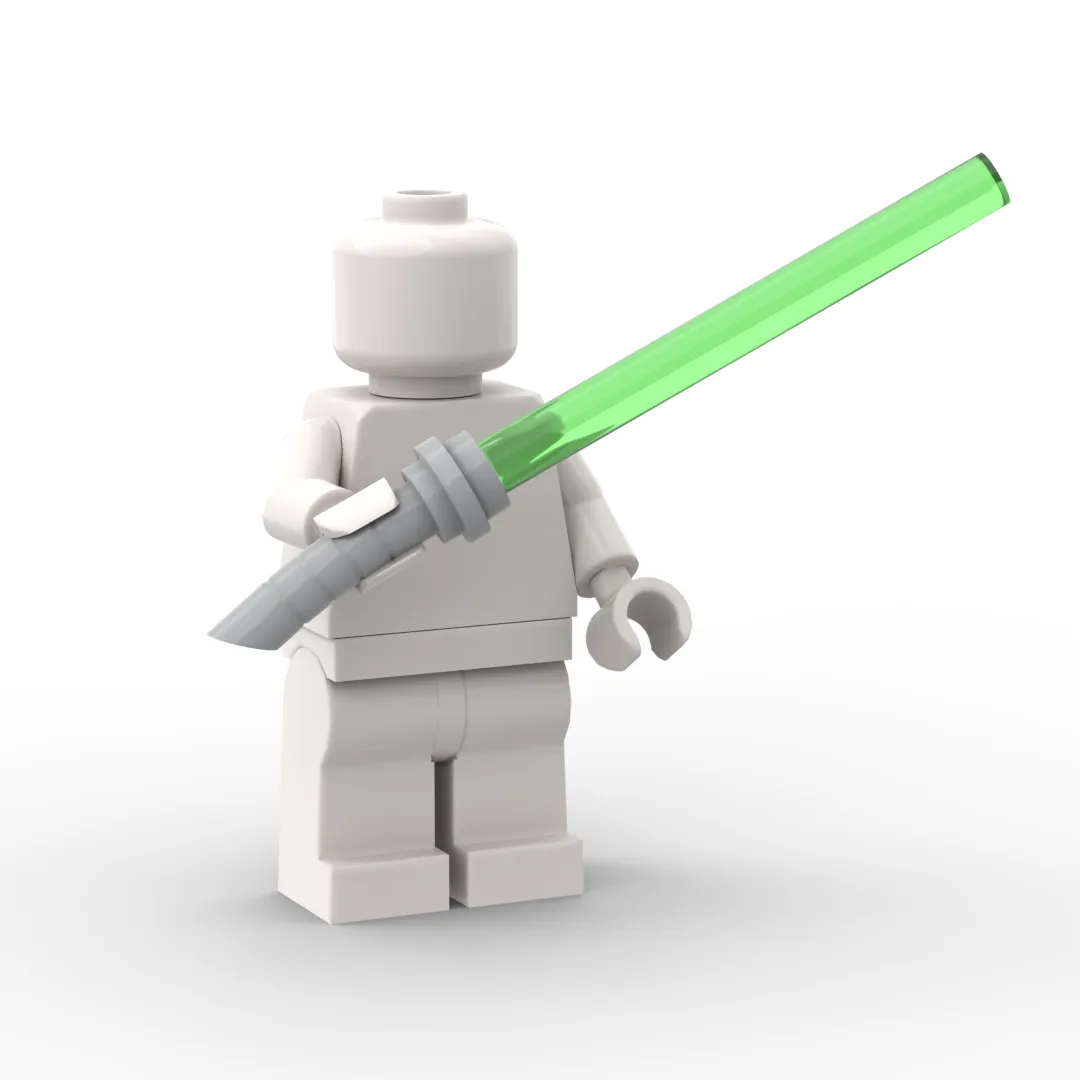 LEGO Minifigure Lightsaber [Curved]