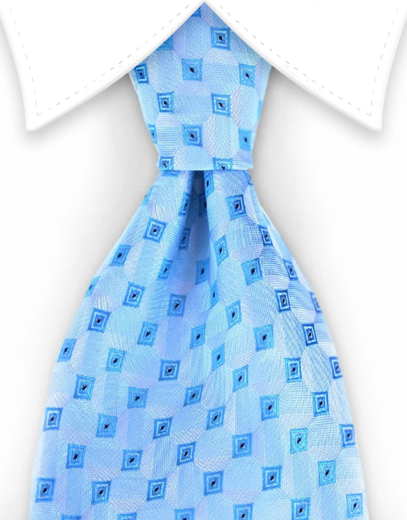 Light Blue Turquoise Necktie