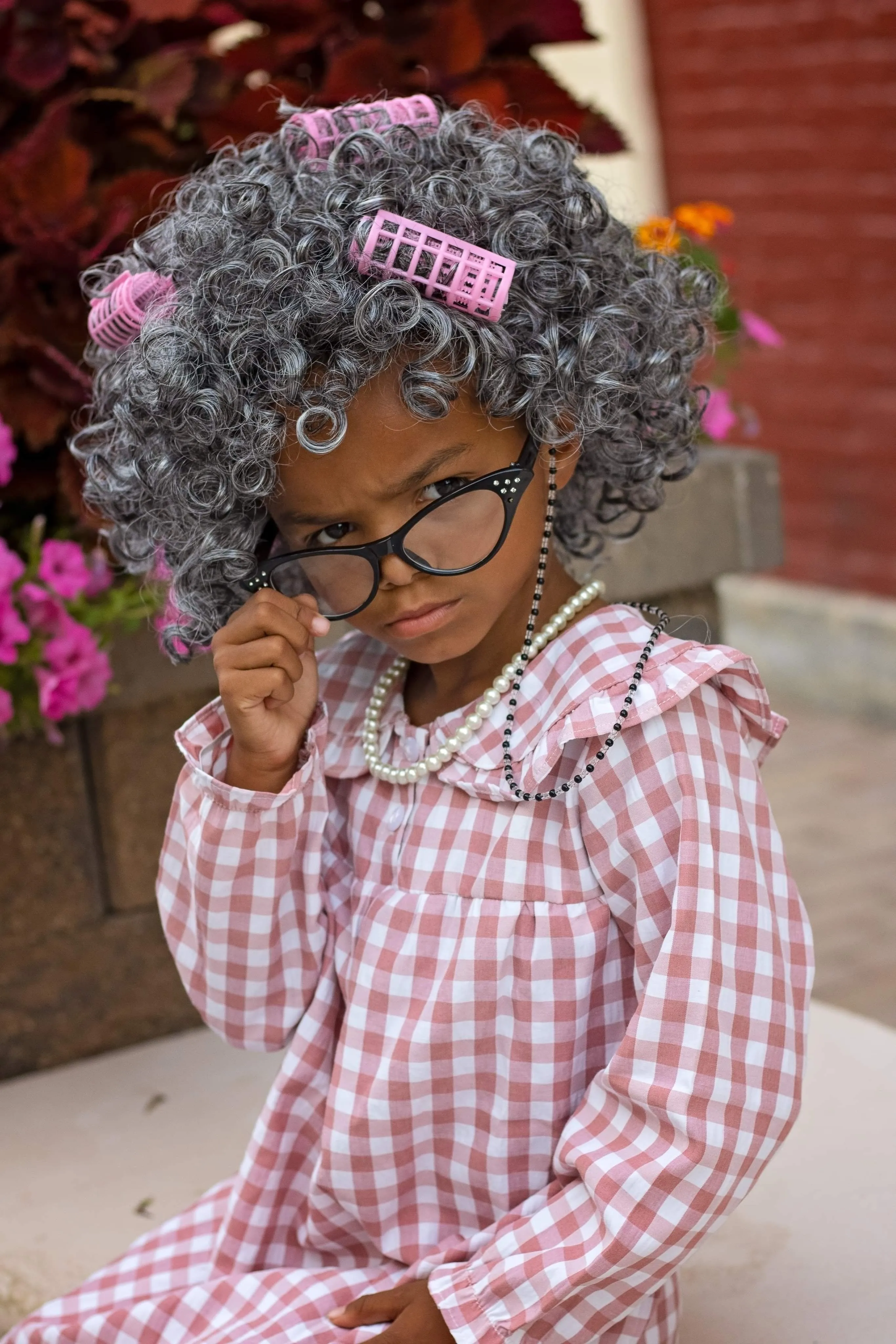 Lounging Old Lady Costume