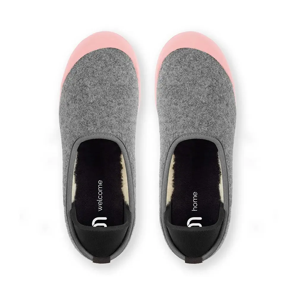 mahabis curve in larvik light grey x sakura pink