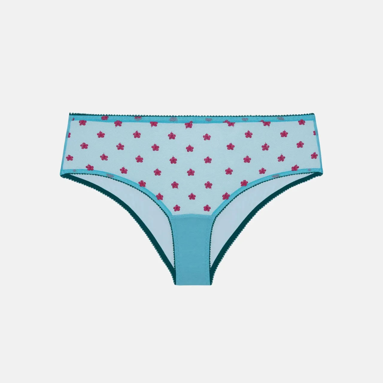 Maudie Embroidered High Waist Knicker