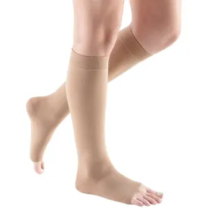Mediven Comfort, 15-20 mmHg, Knee High w/ Silicone Band, Open Toe
