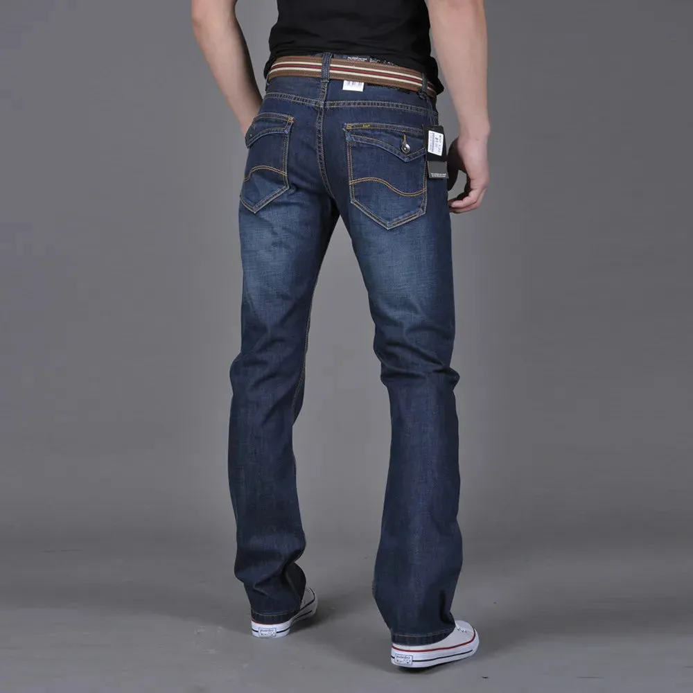 Men's Casual Denim Hip Hop Jeans: Loose Fit Autumn Streetwear