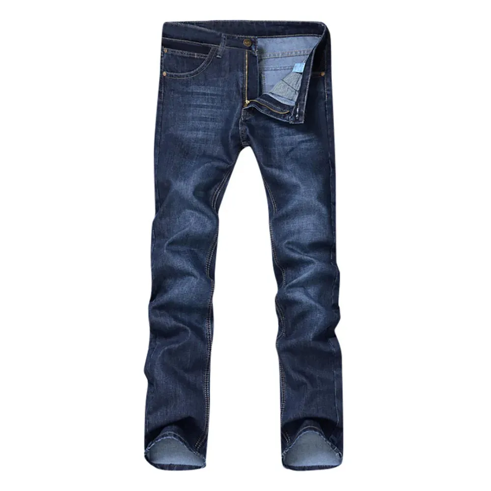 Men's Casual Denim Hip Hop Jeans: Loose Fit Autumn Streetwear