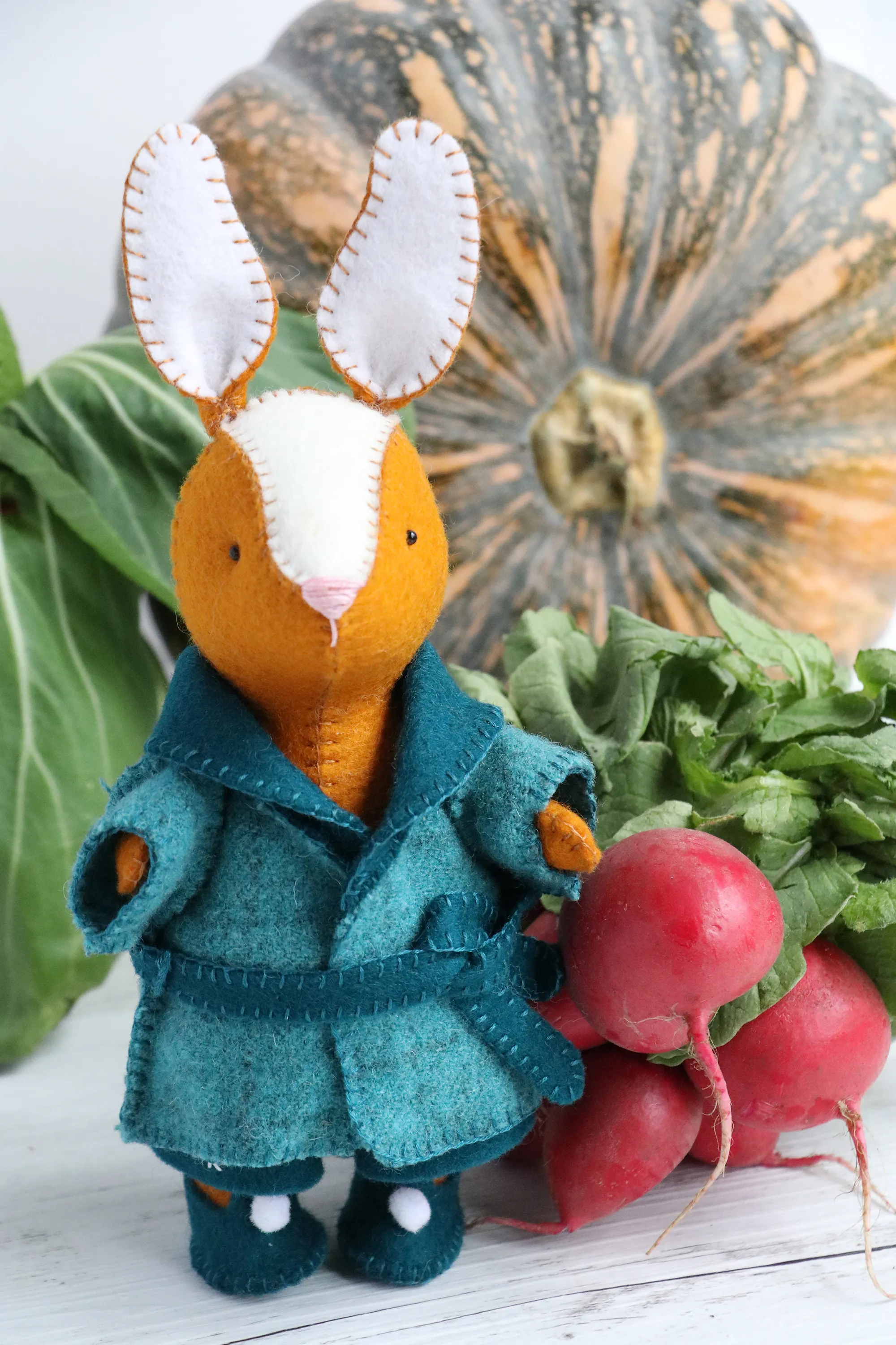Monty & June: Rabbit sewing pattern
