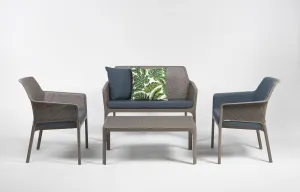 Nardi 4 Piece Resin Patio Furniture Set