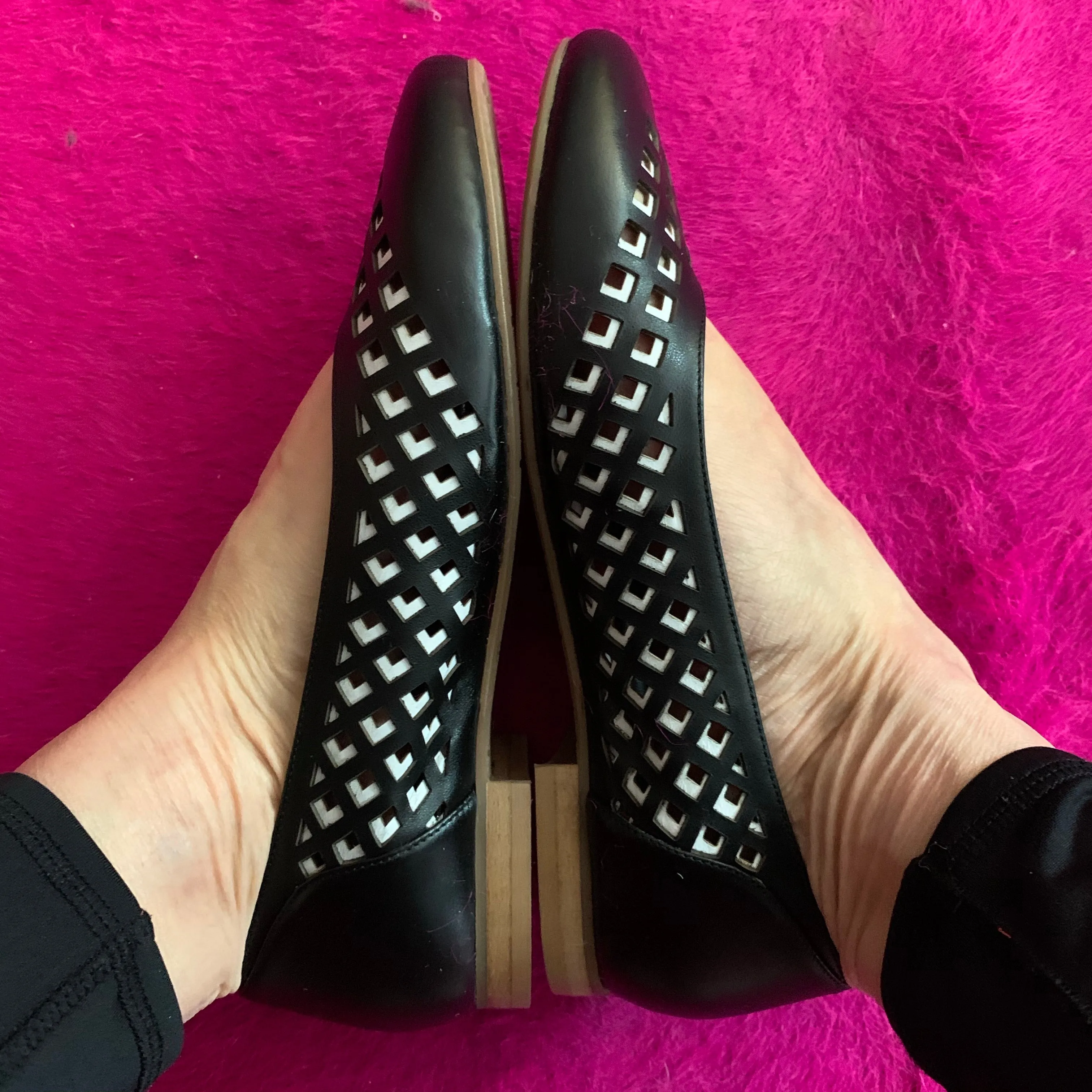 Onyx - Black/White Ballerina last pairs 38, 39 and 41!