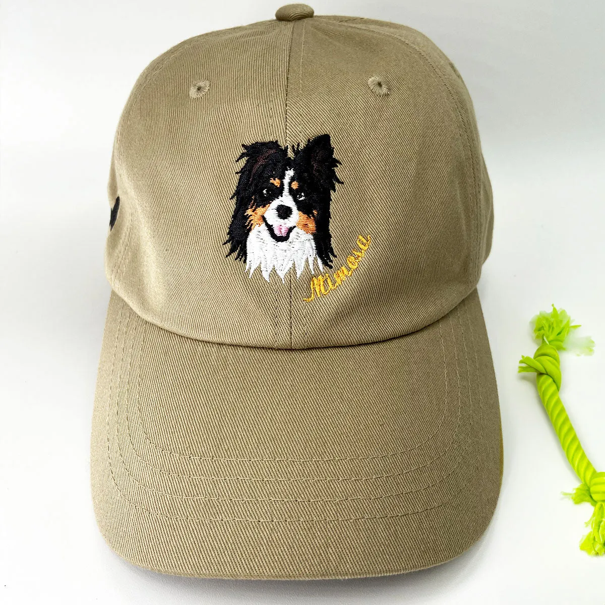 Personalized Pet Hat with Custom Embroidered Photo - Unique Pet Lover Gift Idea