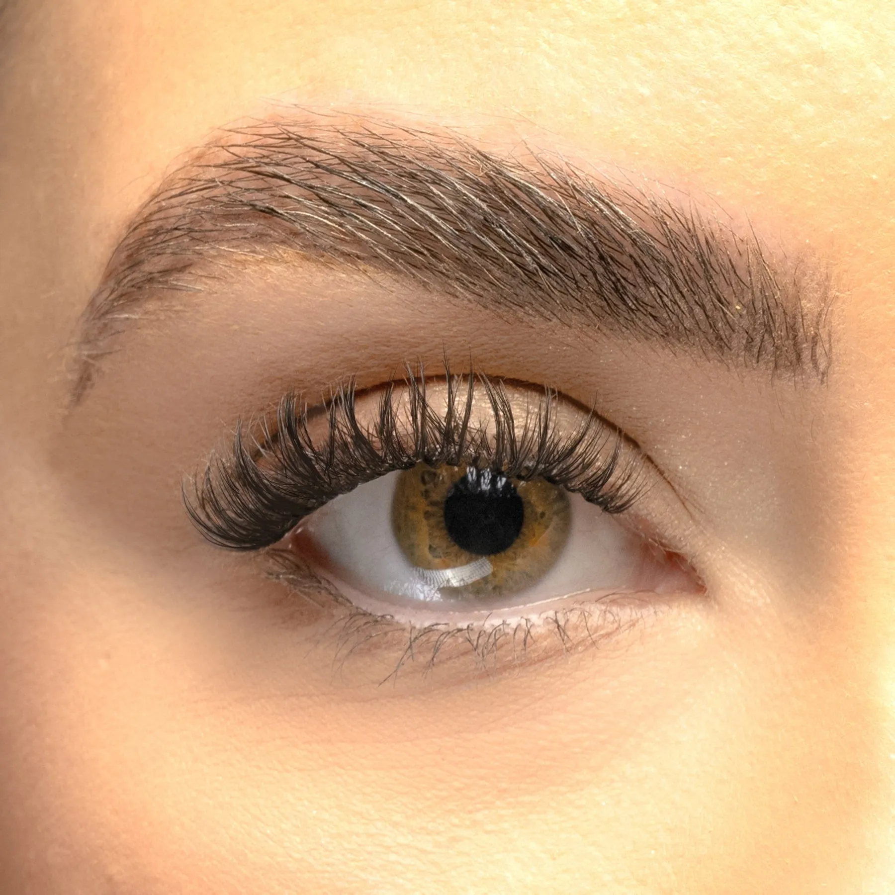 Pointed Hybrid Pre-mapped Cluster Lashes