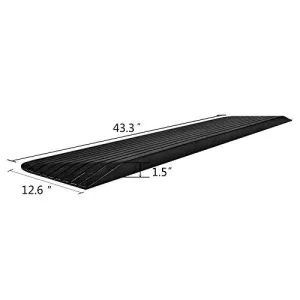 Power Wheelchair Rubber Threshold Ramp