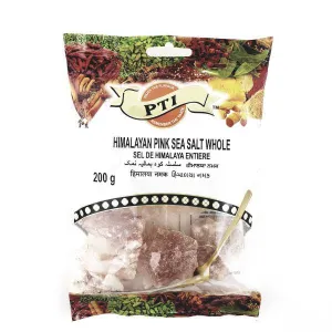 PTI Himalayan Pink Salt Whole 200G