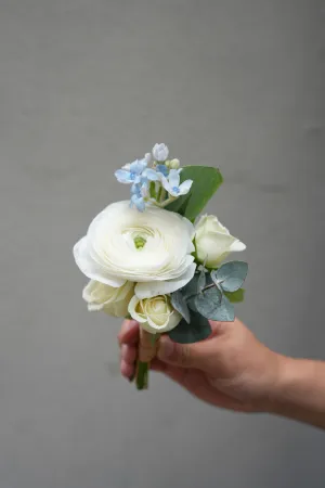 Pure Ranunculus Boutonniere