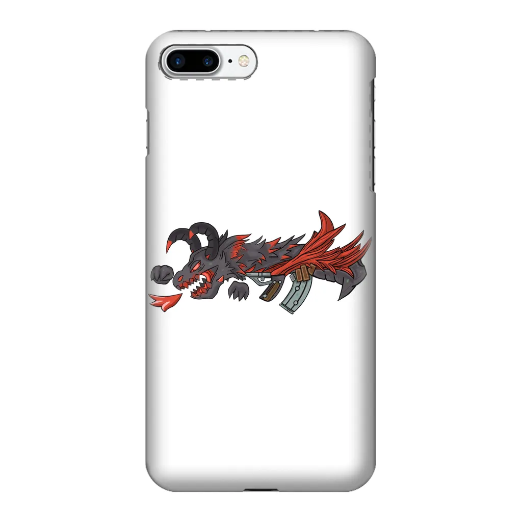 Red Dragon Gun Fully Printed Tough Phone Case