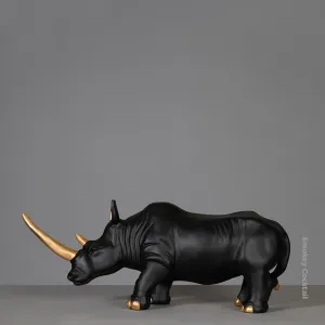 RHINO HANDMADE SCULPTURE