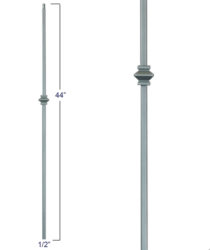 Single Knuckle Iron Baluster : 2556