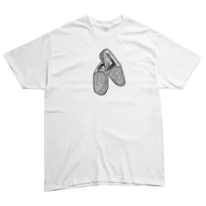 Slippers Tee White