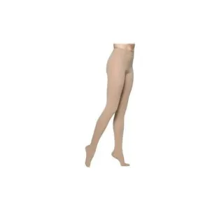 Soft Opaque Pantyhose, 20-30 mmHg, Medium, Long, Women's Closed Toe, Nude
