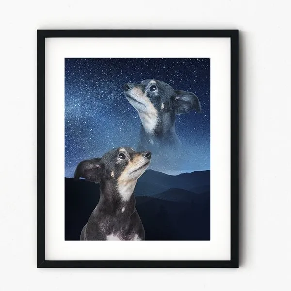 Super Portrait Framed Gallery Print