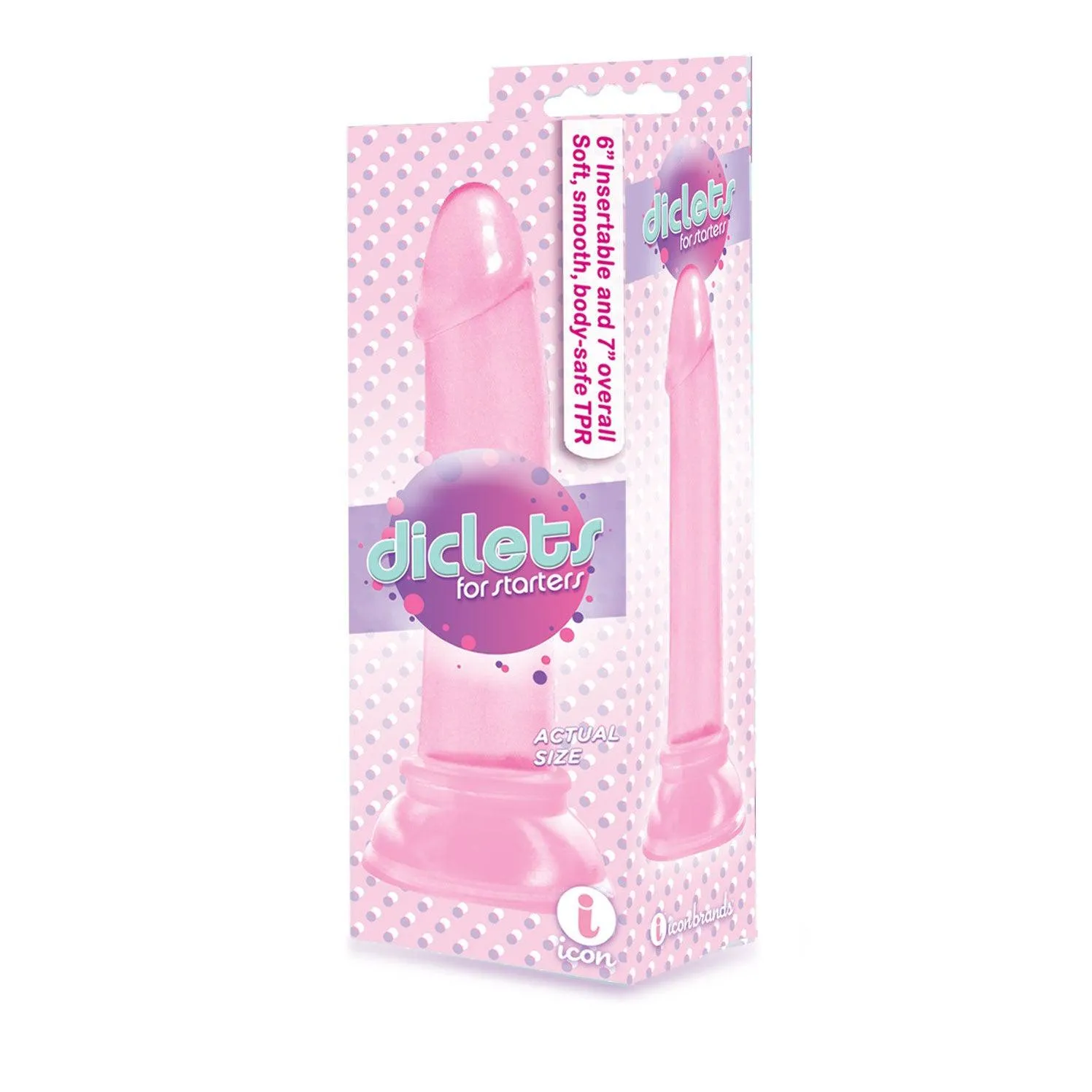 The 9's - Diclet's 7 Inch Jelly Dong - Pink