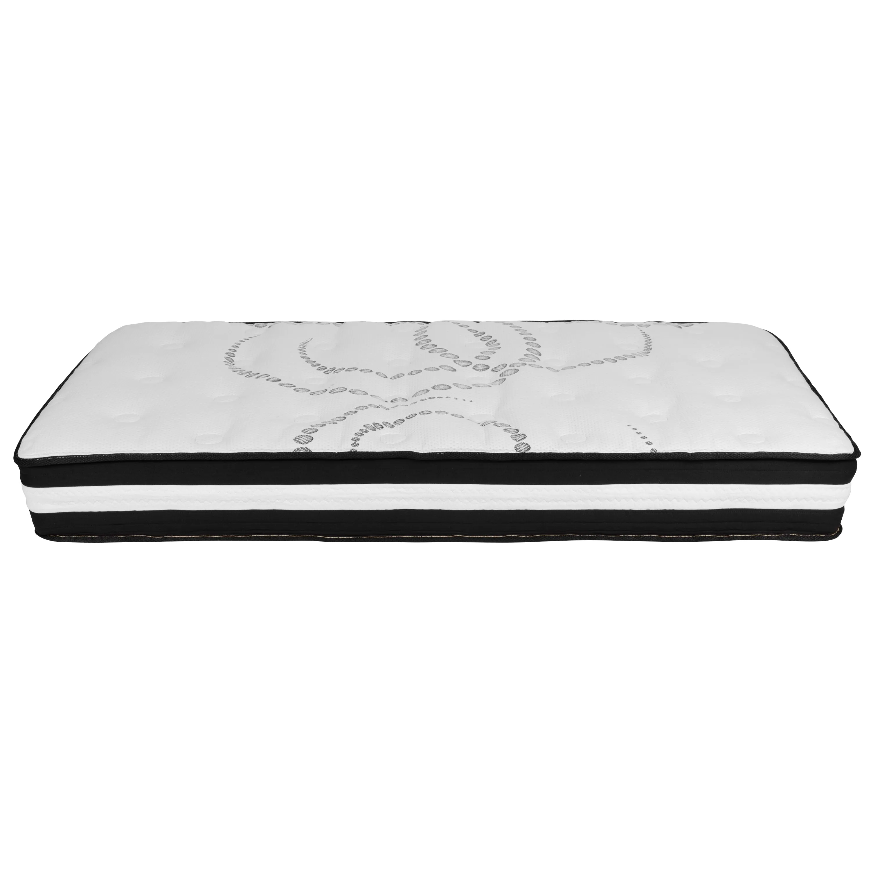 Twin Platform Bed Set-Gray SL-BM10-25-GG