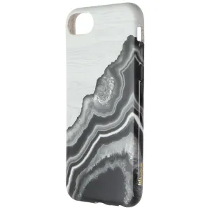 Unique London Eco-Friendly Back Case for iPhone SE (2nd Gen) 8/7/6s - Gray Geode