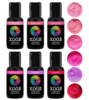 Vivid Passion Pink Gel Colour Pack