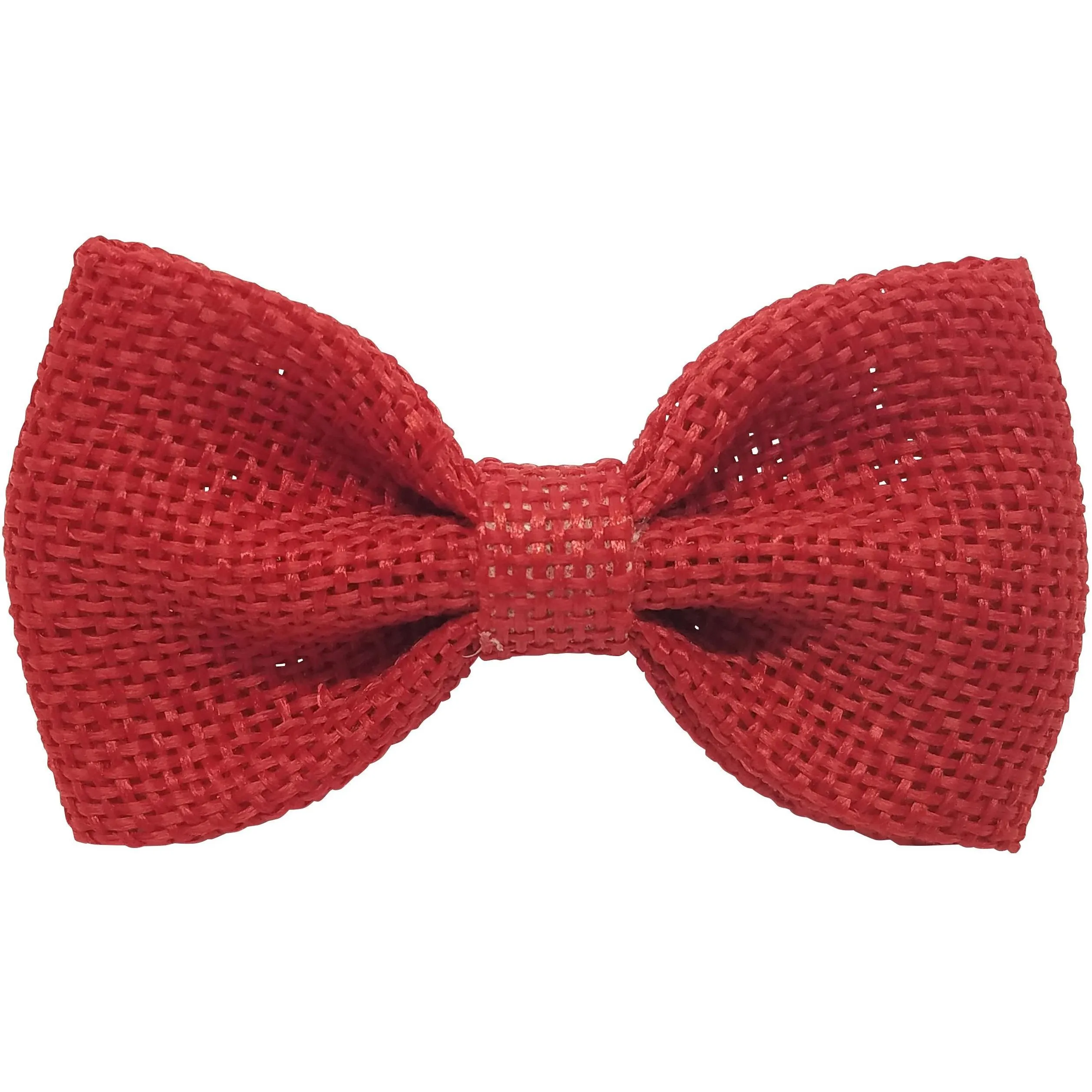 Watermelon 3" Burlap Hair Bow clips