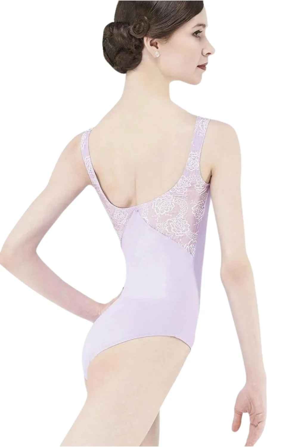 WEAR MOI AZALEE WOMEN FLORAL MOTIFS TANK LEOTARD