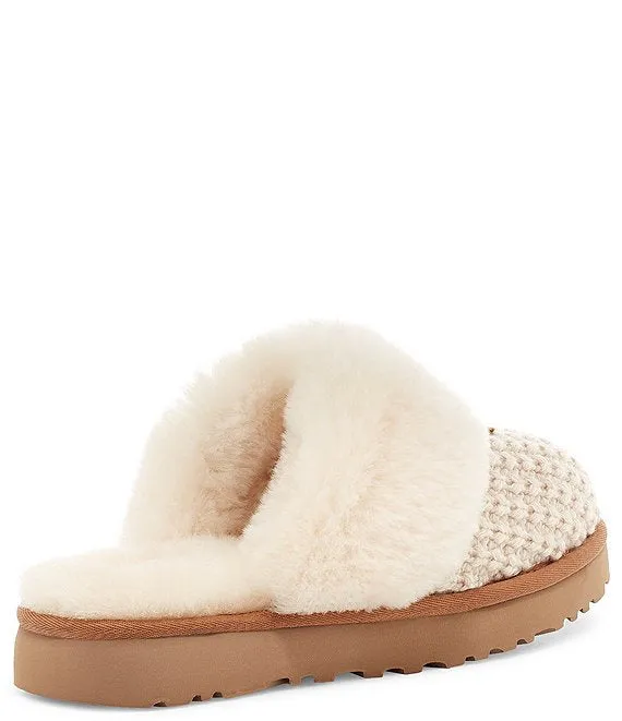 Womens Cozy Knit Slippers by UGG in Cream