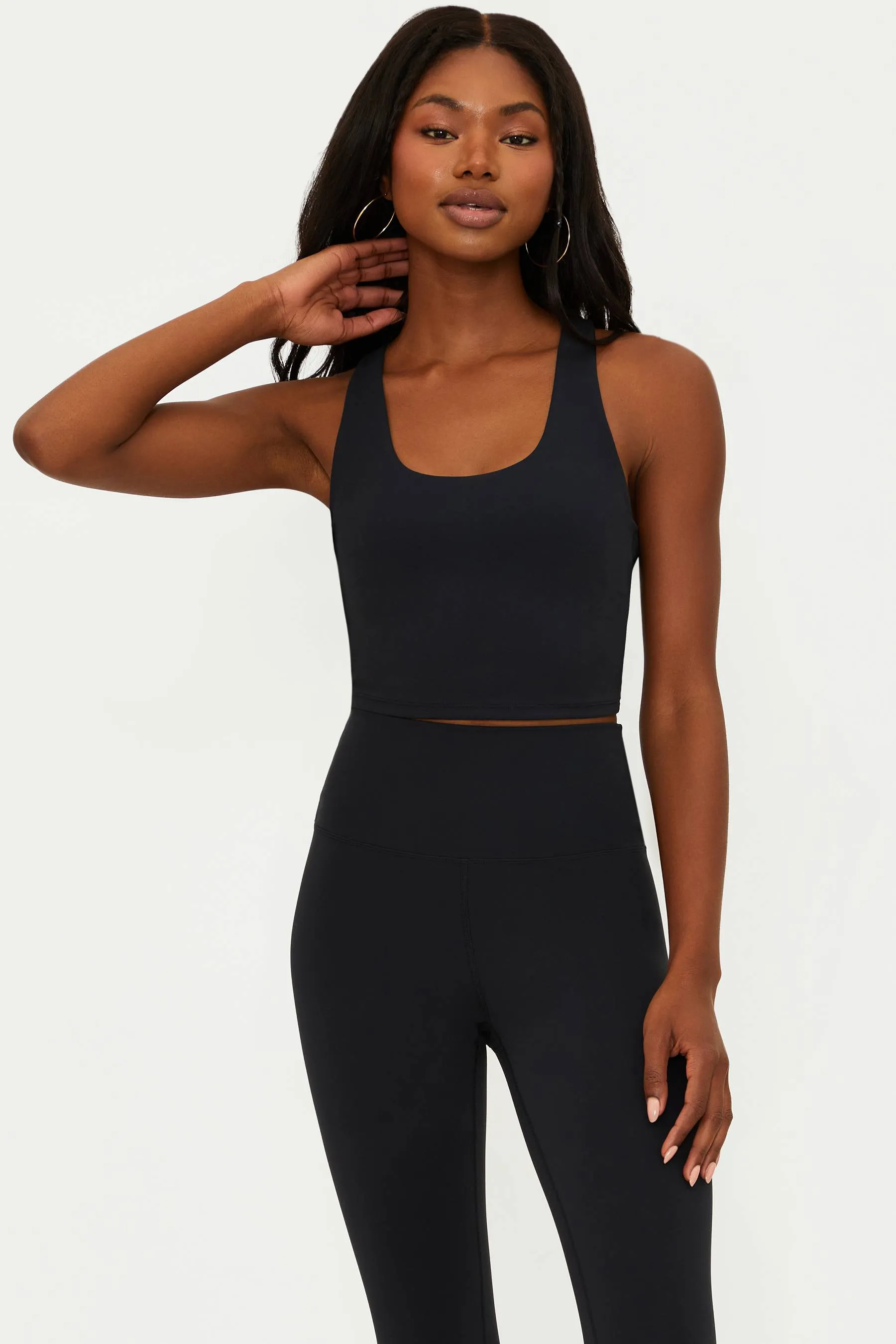 Yara Top Black Matte