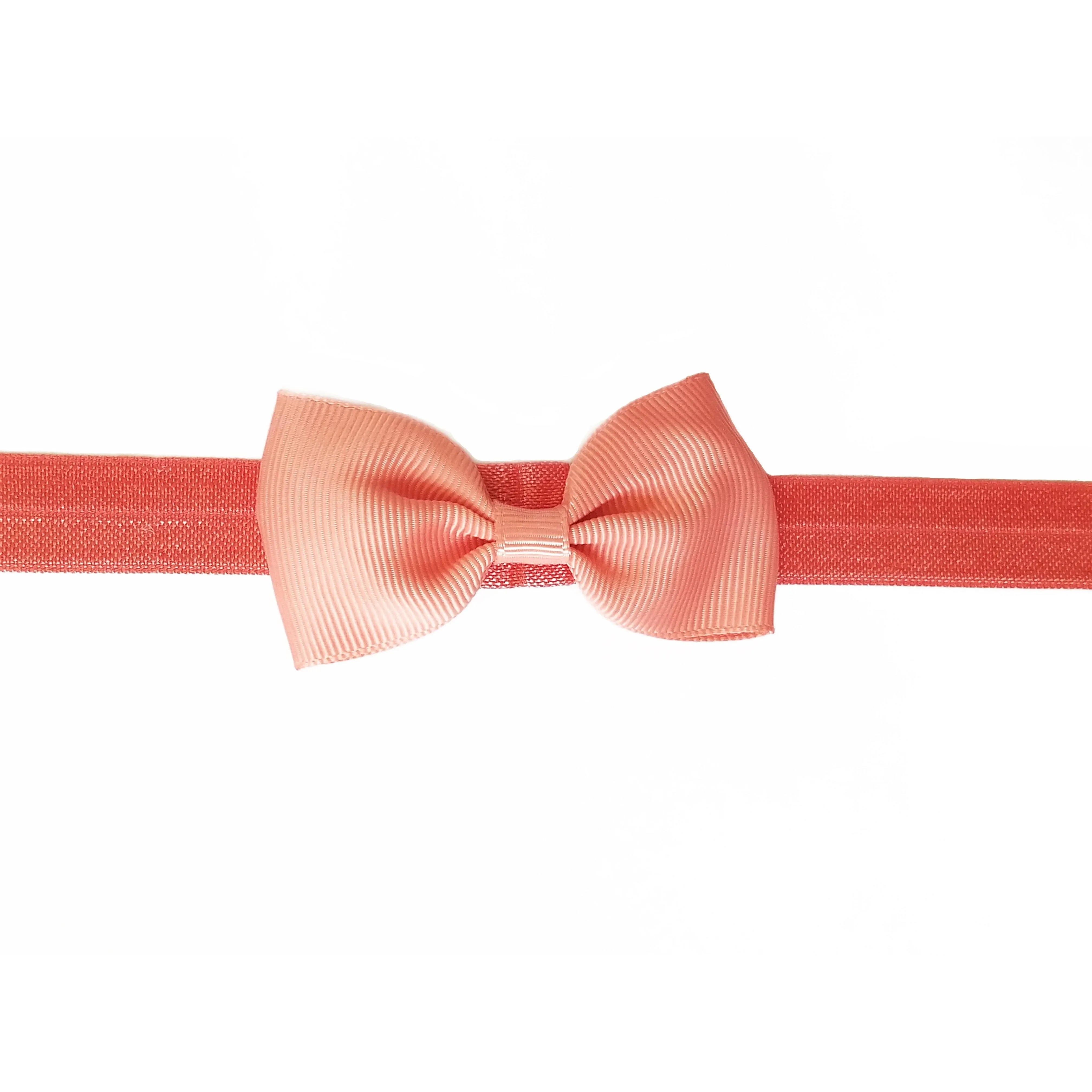 Yellow 2.5" Grosgrain Hair bow Headband