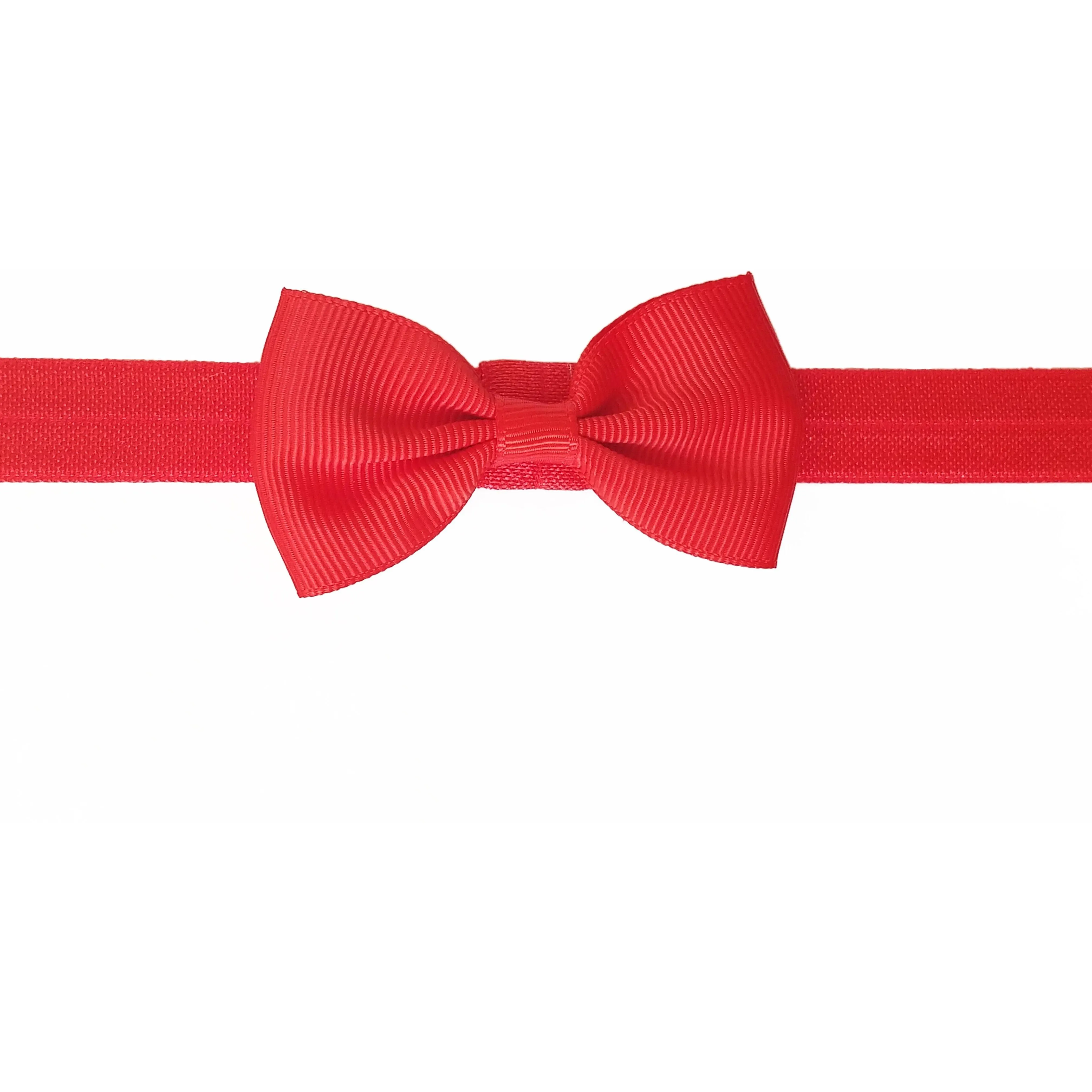 Yellow 2.5" Grosgrain Hair bow Headband