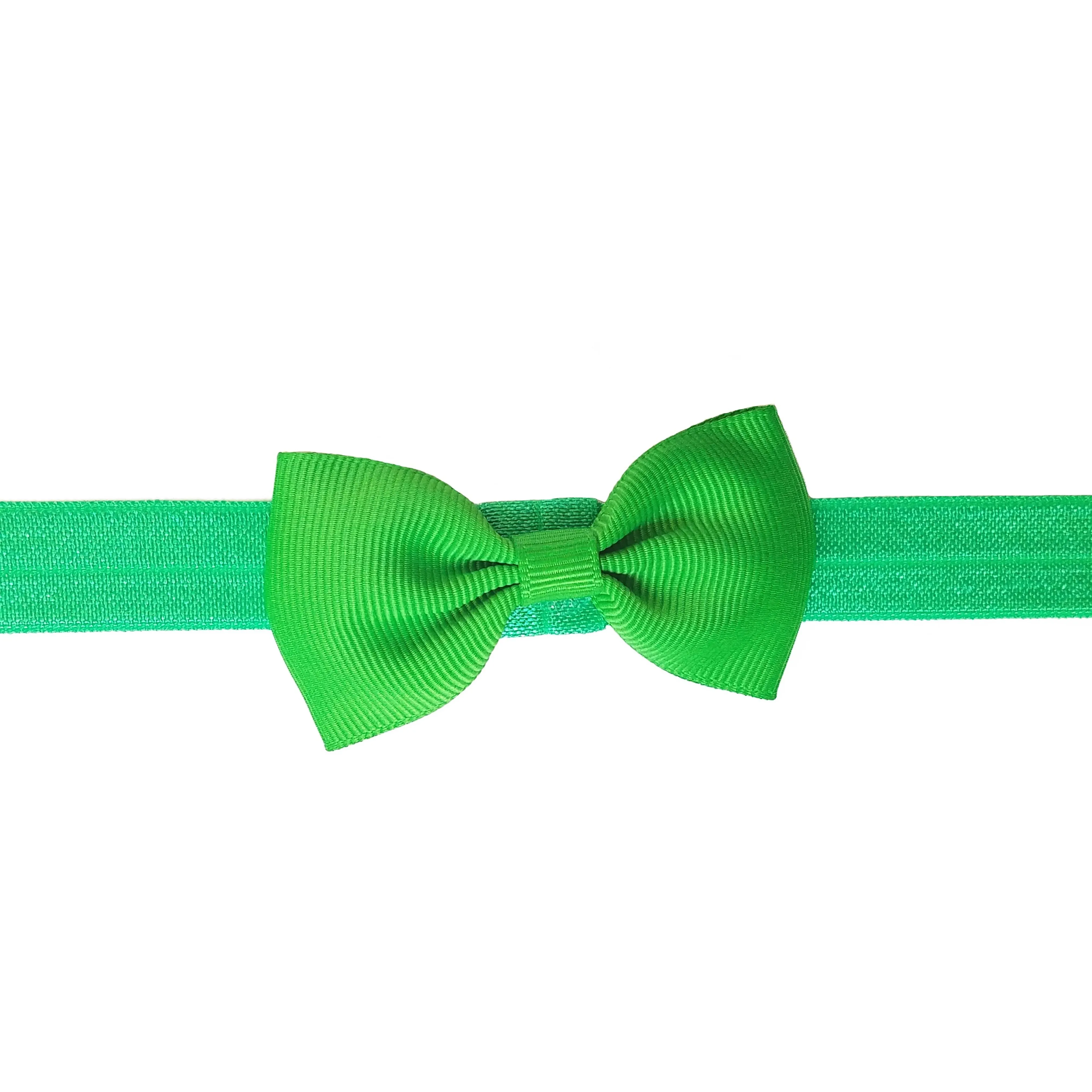 Yellow 2.5" Grosgrain Hair bow Headband